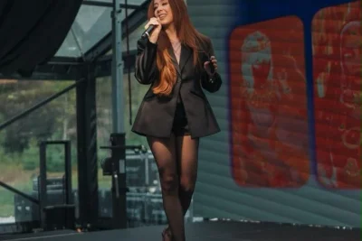 Camila Pudim realiza primeira palestra internacional e inspira creators na Casa Dablion, nos Estados Unidos