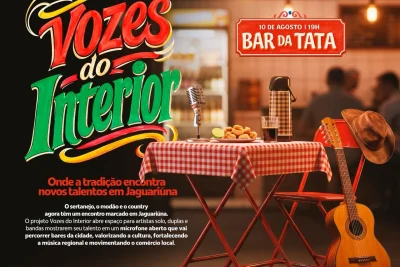 Jaguariúna lança projeto Vozes do Interior com palco aberto para artistas