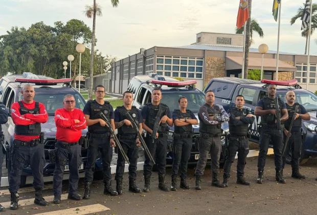 GCM DE ENGENHEIRO COELHO PARTICIPA DE TREINAMENTO INTEGRADO E REFORÇA AÇÕES DE SEGURANÇA