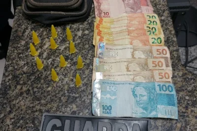 Homem é preso por tráfico de drogas no bairro Ressaca, em Santo Antônio de Posse