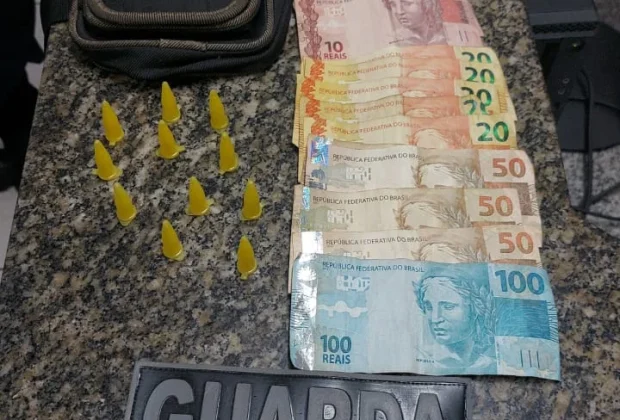 Homem é preso por tráfico de drogas no bairro Ressaca, em Santo Antônio de Posse