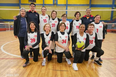Voleibol da Melhor Idade de Amparo tem rodada da Copa Campinas e amistoso em Paulínia