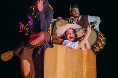 Projeto “Caixola Navegante”, do Grupo Teatro a Bordo, traz um mar de histórias à Mogi Mirim (SP), dias 18 e 19 de agosto