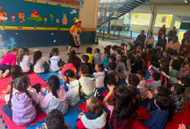 Projeto leva oficinas de leitura a cerca de 1.200 alunos da rede municipal de Jaguariúna