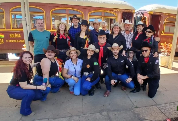 Alunos da Escola das Artes se apresentam no receptivo da Maria Fumaça neste domingo