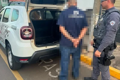 Polícia Militar prende procurado por lesão corporal e ameaça em Santo Antônio de Posse