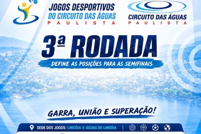 Jaguariúna terá oito confrontos decisivos no fim de semana pelos Jogos do Circuito das Águas