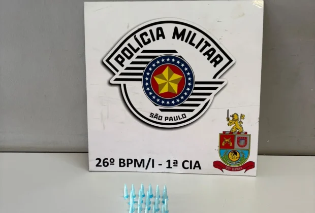 PM prende homem por tráfico de drogas no Ypê Amarelo, em Mogi Guaçu