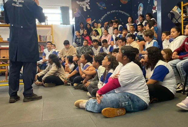 Palestras sobre zoonoses chegam à Escola Celso Henrique Tozzi em Jaguariúna