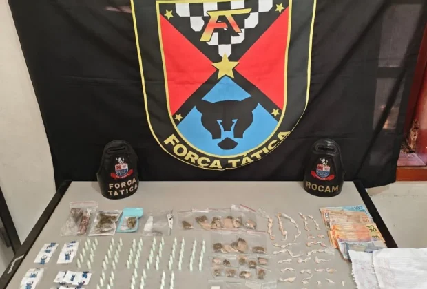 Força Tática prende homem por tráfico de drogas em Cosmópolis