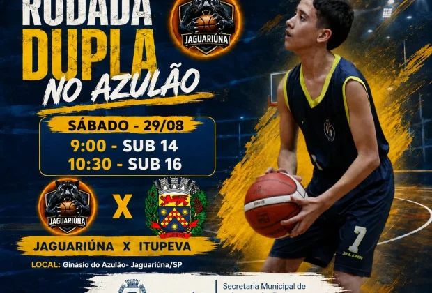 Jaguariúna recebe rodada dupla da Liga Metropolitana de Basquete no sábado