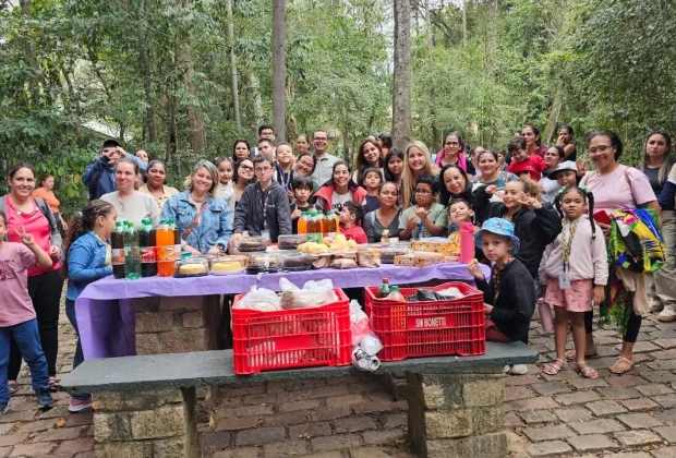 Crianças atendidas pelo NAPr participam de passeio no Bosque dos Jequitibás, em Campinas