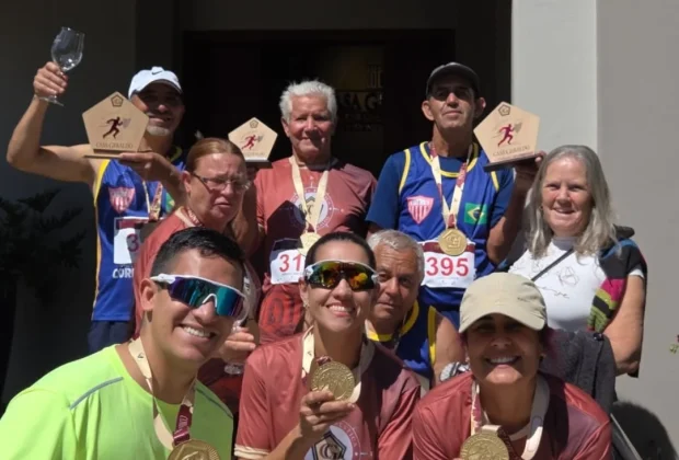 Atletas de Mogi Mirim conquistam cinco troféus em corrida rústica em Andradas