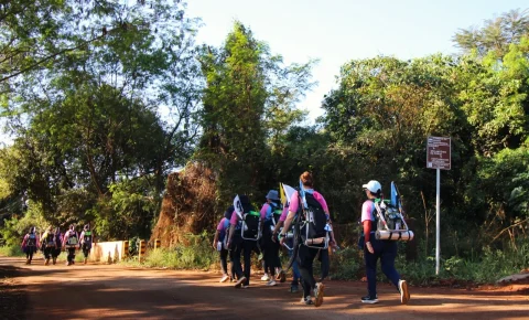 Caminho da Divina Providência reúne mais de 140 participantes em Santo Antônio de Posse