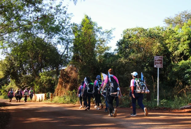 Caminho da Divina Providência reúne mais de 140 participantes em Santo Antônio de Posse