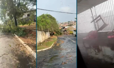 Temporal provoca estragos e fecha escolas e centro de saúde em Campinas