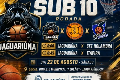 Sub-10 de Jaguariúna estreia sábado na Liga Metropolitana de Basquete