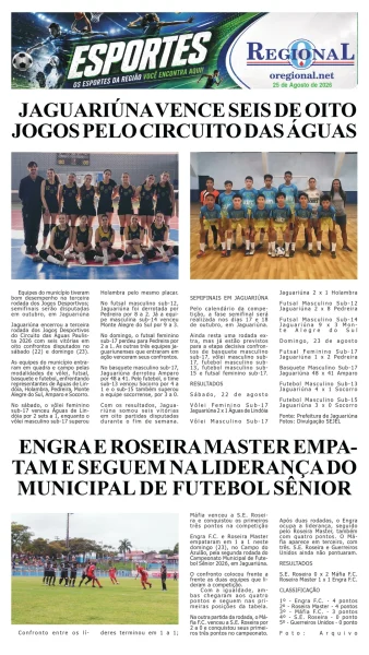 Esportes 25-08-26