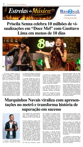 Estrela da Música 14-08-26