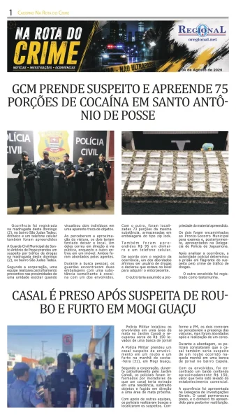 Na Rota do Crime 04-08-26