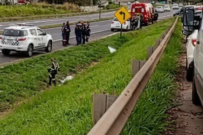 Suspeito morre em confronto com a PM após tentativa de roubo na SP-340, em Mogi Guaçu