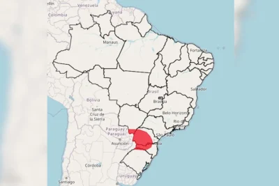 Inmet alerta para risco de tornados, microexplosões e granizo em áreas do Brasil nesta quinta-feira