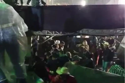 Desabamento parcial de camarote deixa 24 feridos em rodeio de Campo Limpo Paulista