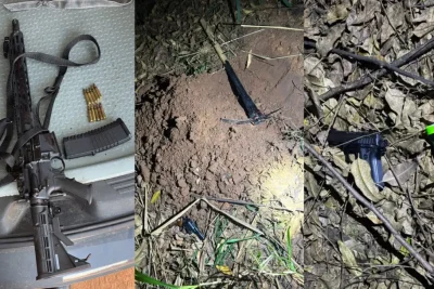 Polícia encontra corpos e investiga possível cemitério clandestino em Monte Mor