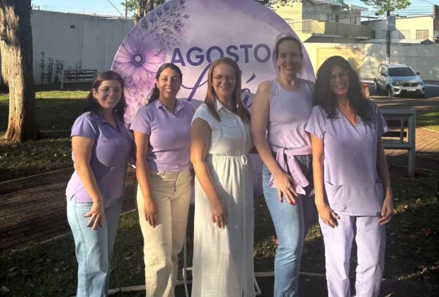 Ação do Agosto Lilás reforça proteção às mulheres em Engenheiro Coelho