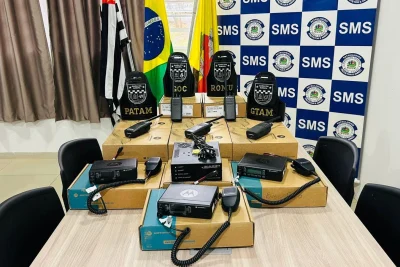 Guarda Civil Municipal de Mogi Guaçu recebe novos rádios para reforçar comunicação das equipes