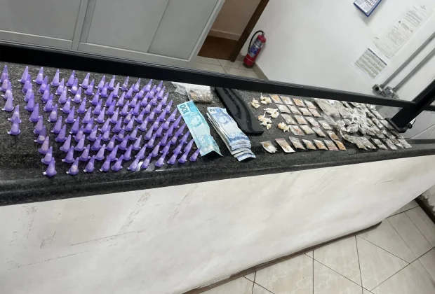 Polícia Militar apreende drogas com adolescente no Jardim Triunfo, em Pedreira