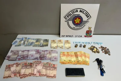 PM prende dois homens por tráfico de drogas no Jardim Guaçu-Mirim em Mogi Guaçu
