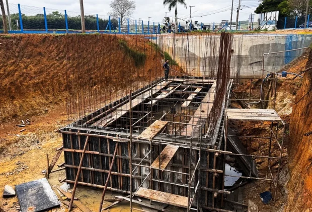 SAAEJA avança na construção da Elevatória de Água Tratada da Fazenda da Barra