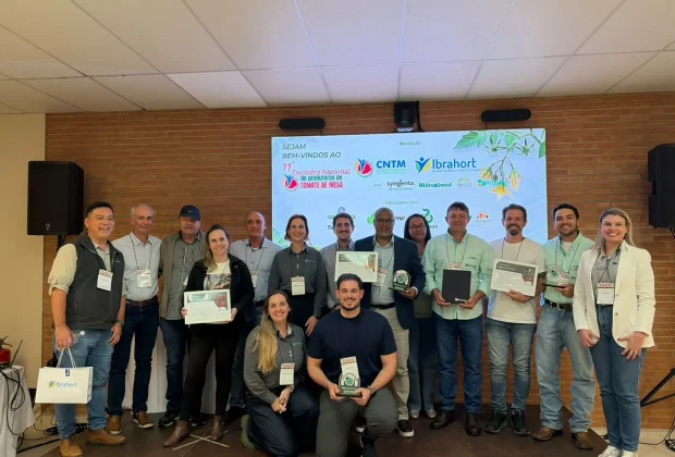 Rota + Sustentável do Tomate premia produtores paulistas por boas práticas no cultivo