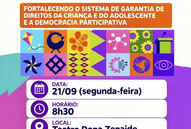 Jaguariúna realiza 11ª Conferência dos Direitos da Criança e do Adolescente na próxima segunda-feira