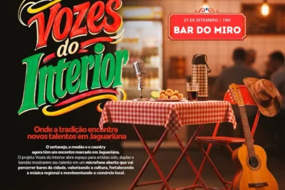 Projeto “Vozes do Interior” anima segunda-feira em Jaguariúna