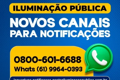 Prefeitura de Jaguariúna amplia canais para notificação de iluminação