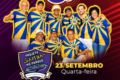 Feira Noturna de Jaguariúna terá projeto Samba no Parque nesta quarta-feira