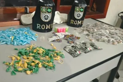 GCM apreende mais de 500 porções de drogas após suspeito fugir em Cosmópolis