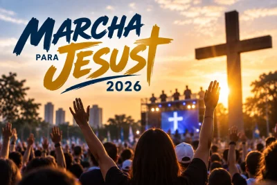 Marcha para Jesus 2026 reúne programação especial em Pedreira no dia 26 de setembro