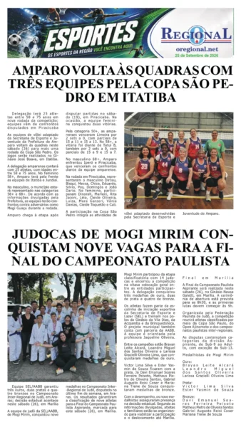 Esportes 25-09-26