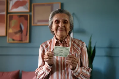 Campanha incentiva voto de quem tem mais de 70 anos