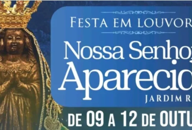 Artur Nogueira terá novena e procissão em louvor a Nossa Senhora Aparecida