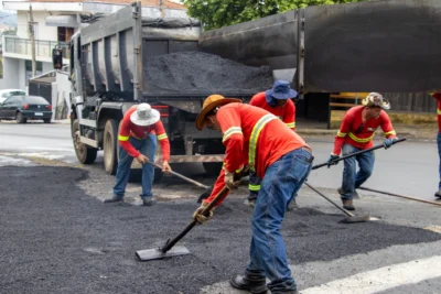 Prefeitura de Jaguariúna realiza operação tapa-buracos