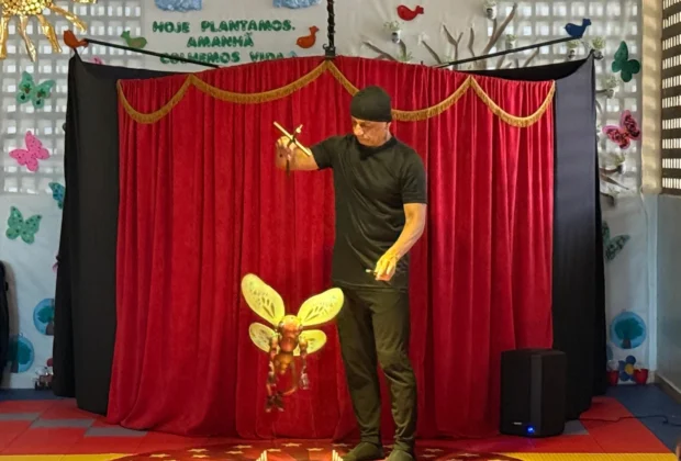 Prefeitura de Artur Nogueira promove espetáculo de marionetes nas unidades de Educação Infantil