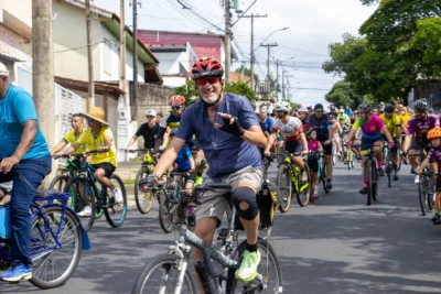 PASSEIO CICLÍSTICO “LEBRÃO” REÚNE CENTENAS DE CICLISTAS EM JAGUARIÚNA