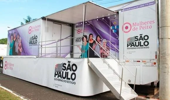 Carreta de mamografia chega a Santo Antônio de Posse com exames gratuitos — Santo Antônio de Posse