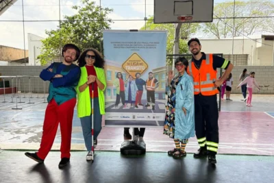 Prefeitura de Artur Nogueira recebe projeto teatral de educação no trânsito